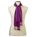 Purple Bamboo Muffler Scarf